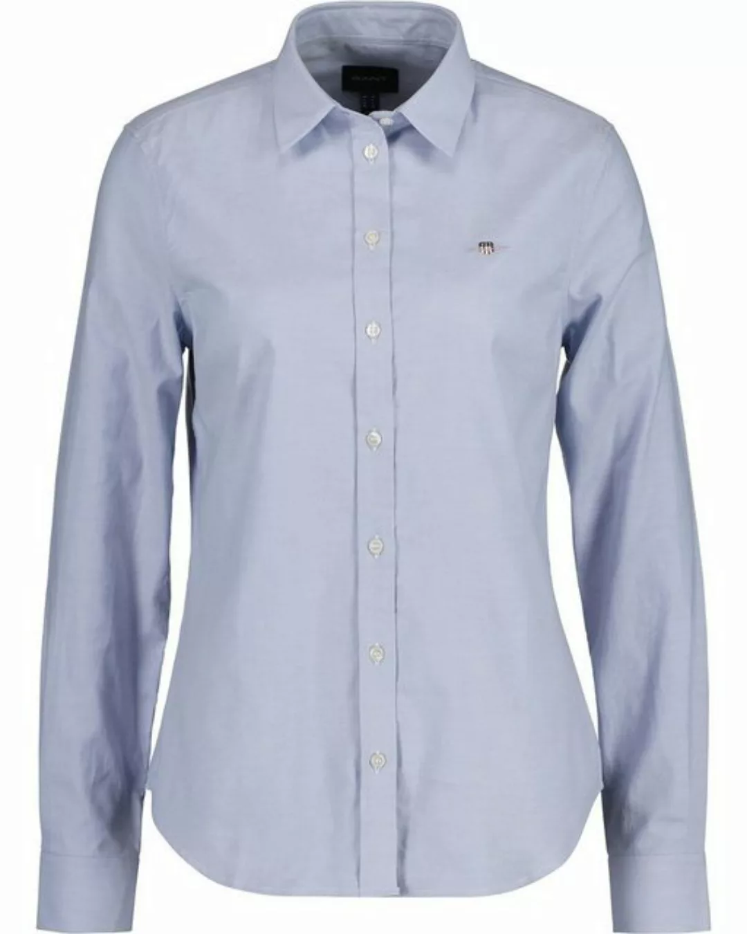 Gant Langarmbluse New Slim Stretch Oxford Blouse für bequemen Sitz u. Beweg günstig online kaufen