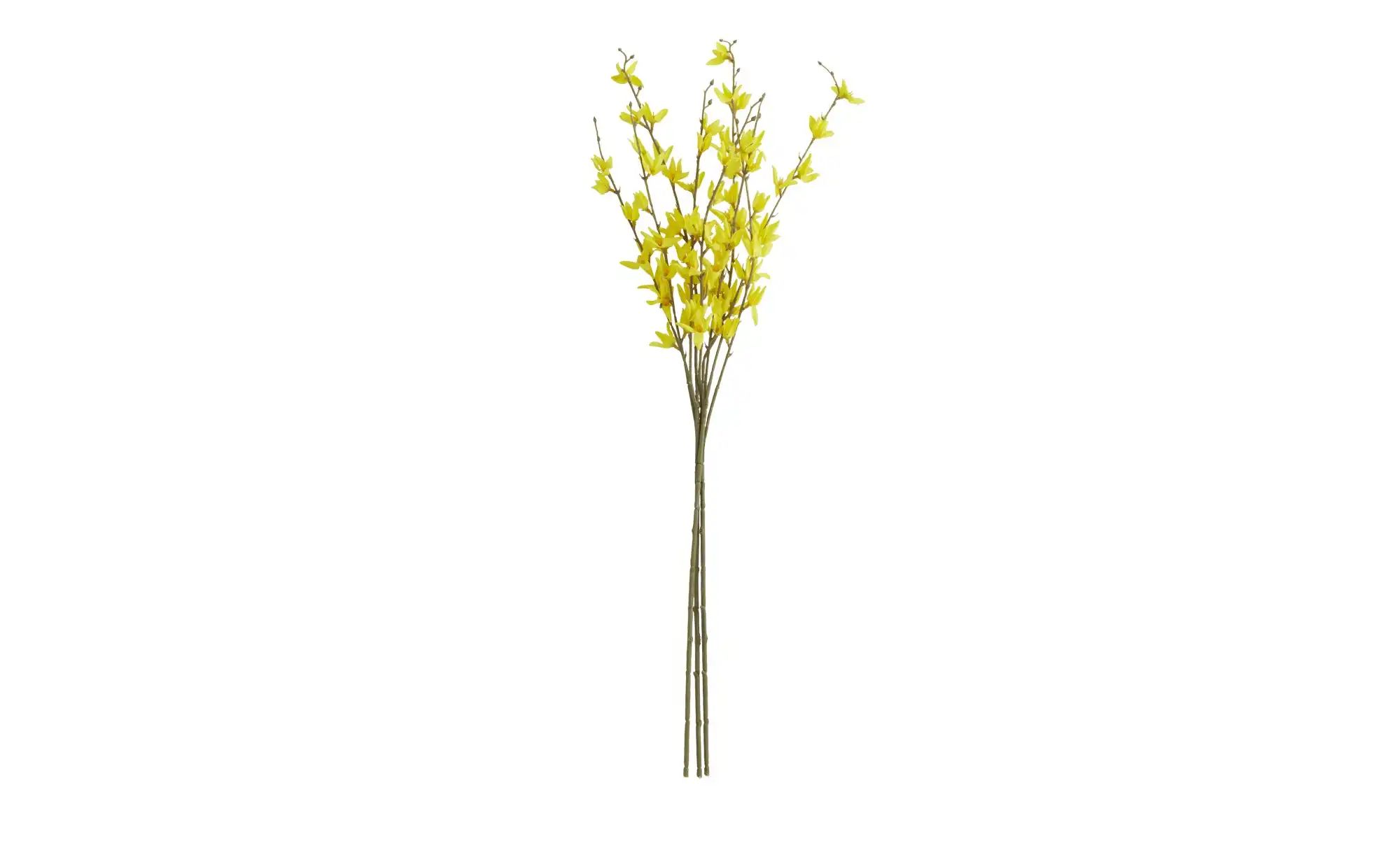 Forsythienbund   ¦ gelb ¦ Kunststoff,Eisen ¦ Maße (cm): B: 22 H: 9 Accessoi günstig online kaufen