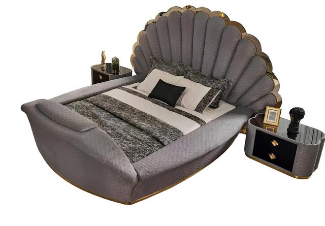 Xlmoebel Bett Hochwertiges Bettgestell Möbel Luxus Doppelbett Schlafzimmer günstig online kaufen