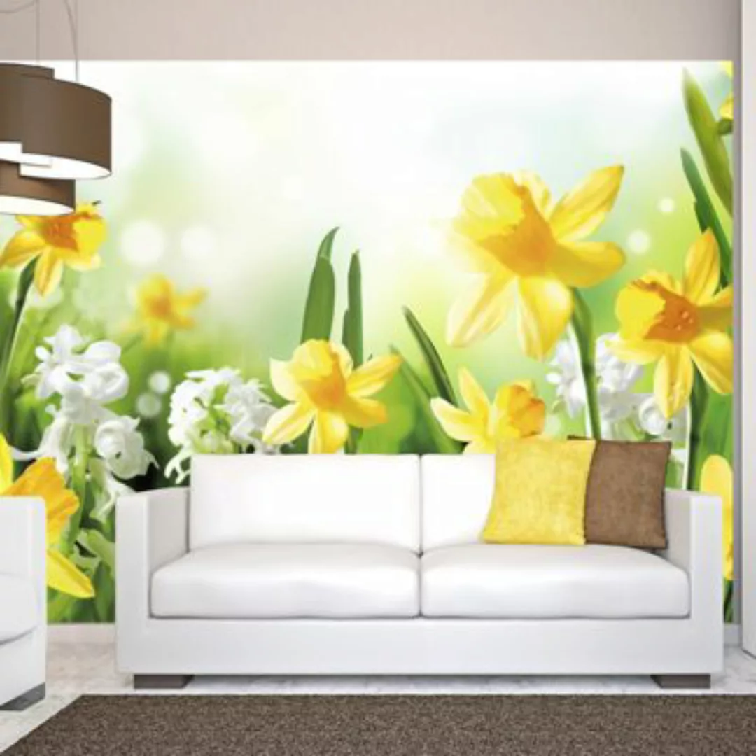artgeist Fototapete Spring walk mehrfarbig Gr. 200 x 140 günstig online kaufen