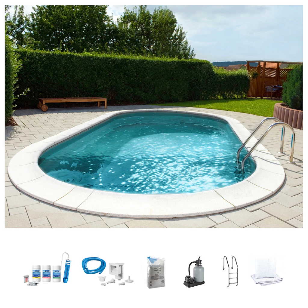 my POOL BWT Ovalpool "PREMIUM mit sandfarbener Innenfolie", (Komplett-Set, günstig online kaufen