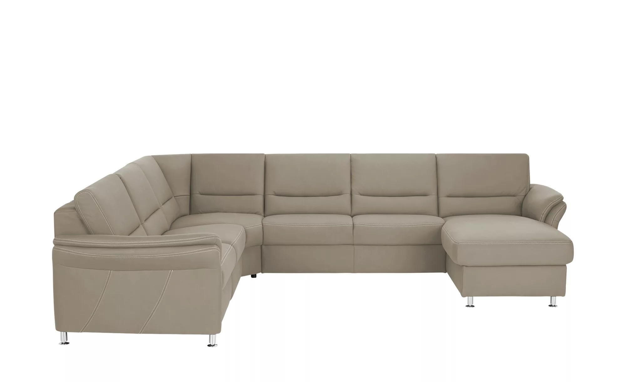 meinSofa Wohnlandschaft   Donald ¦ grau ¦ Maße (cm): B: 330 H: 89 T: 262 Po günstig online kaufen