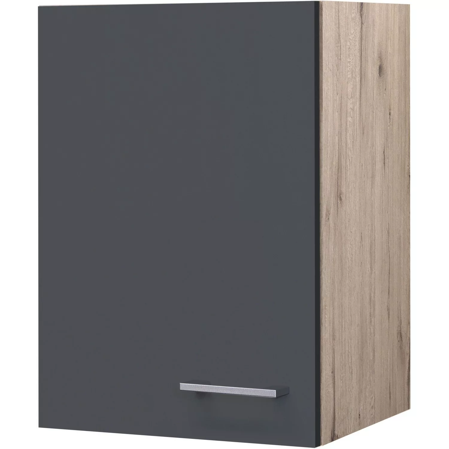 Flex-Well Exclusiv Oberschrank Morena 40 cm Basaltgrau matt - San Remo Eich günstig online kaufen