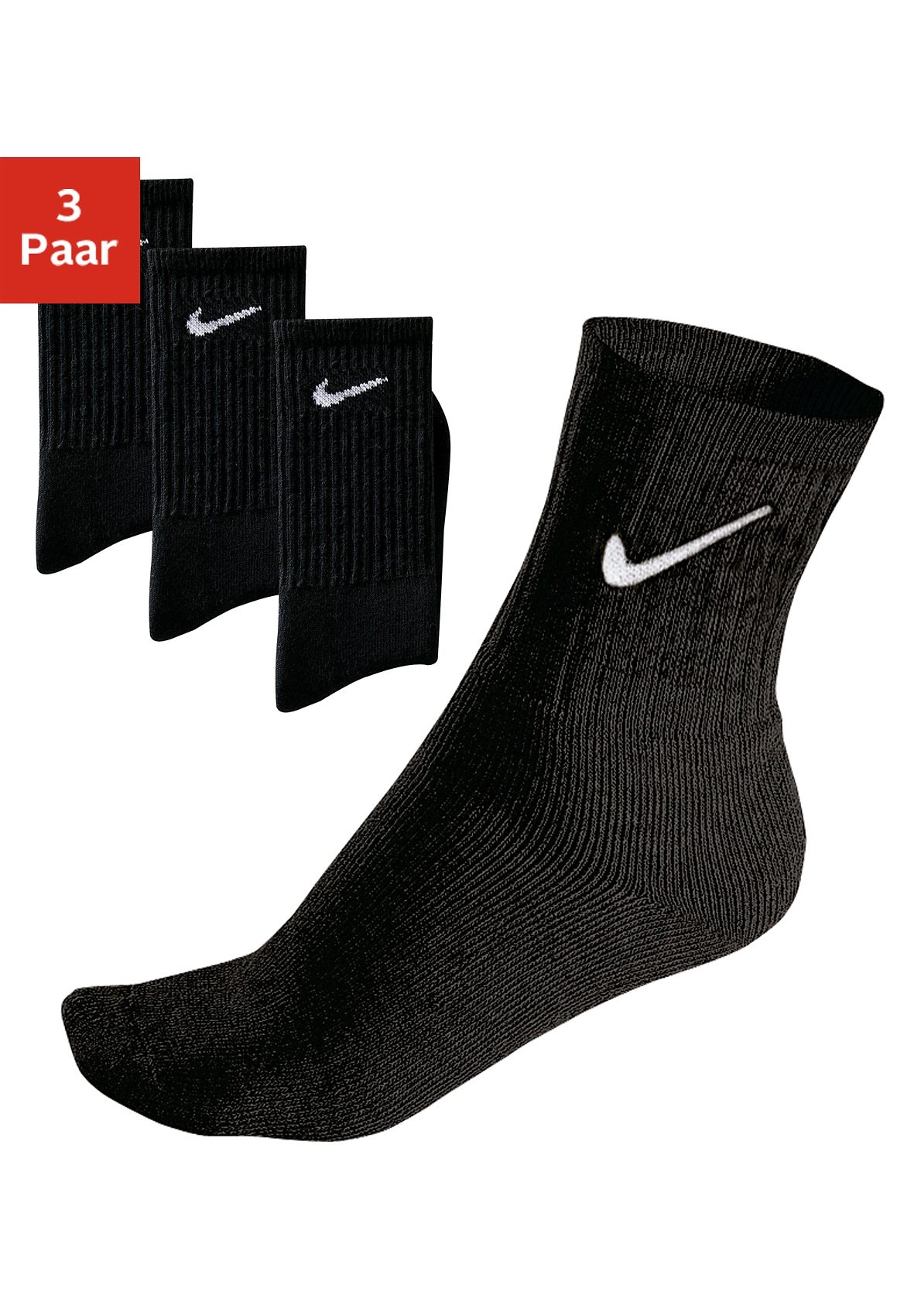 Nike Sportsocken, (3 Paar), mit Frottee günstig online kaufen