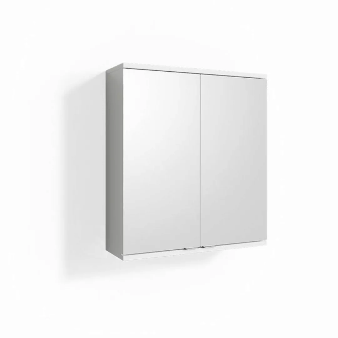 Vicco Badezimmerspiegelschrank Roy, Weiß, 60 x 68 cm günstig online kaufen