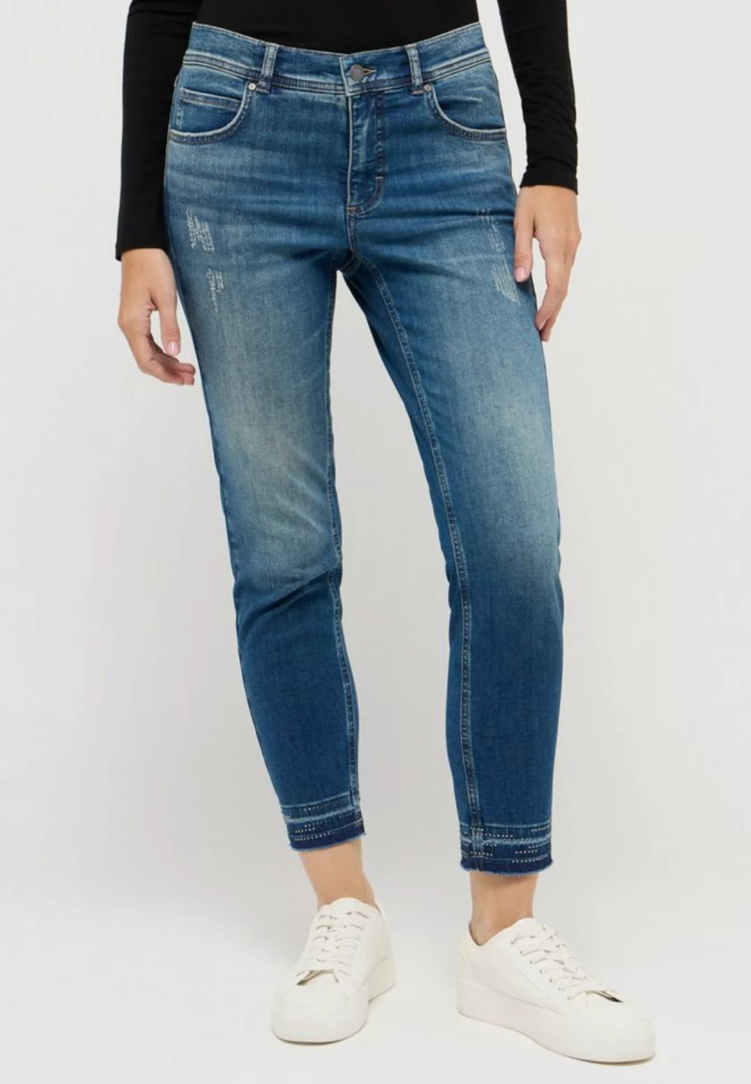 ANGELS 7/8-Jeans Jeans Ornella mit Strasssteinen günstig online kaufen