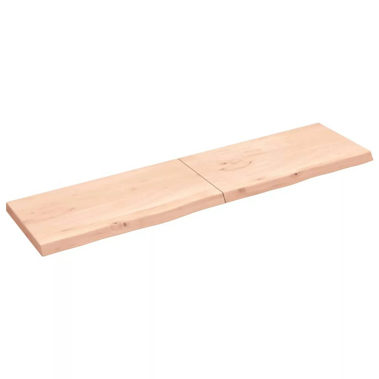 vidaXL Waschtischplatte 200x50x6 cm Massivholz Unbehandelt günstig online kaufen