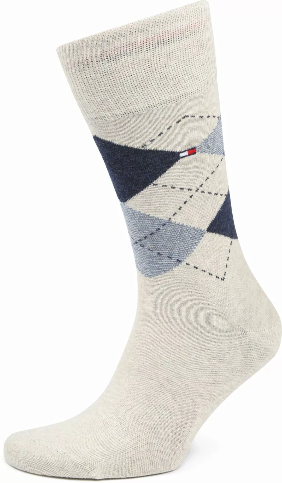 Tommy Hilfiger 2-Pack Socken Beige Melange - Größe 39-42 günstig online kaufen