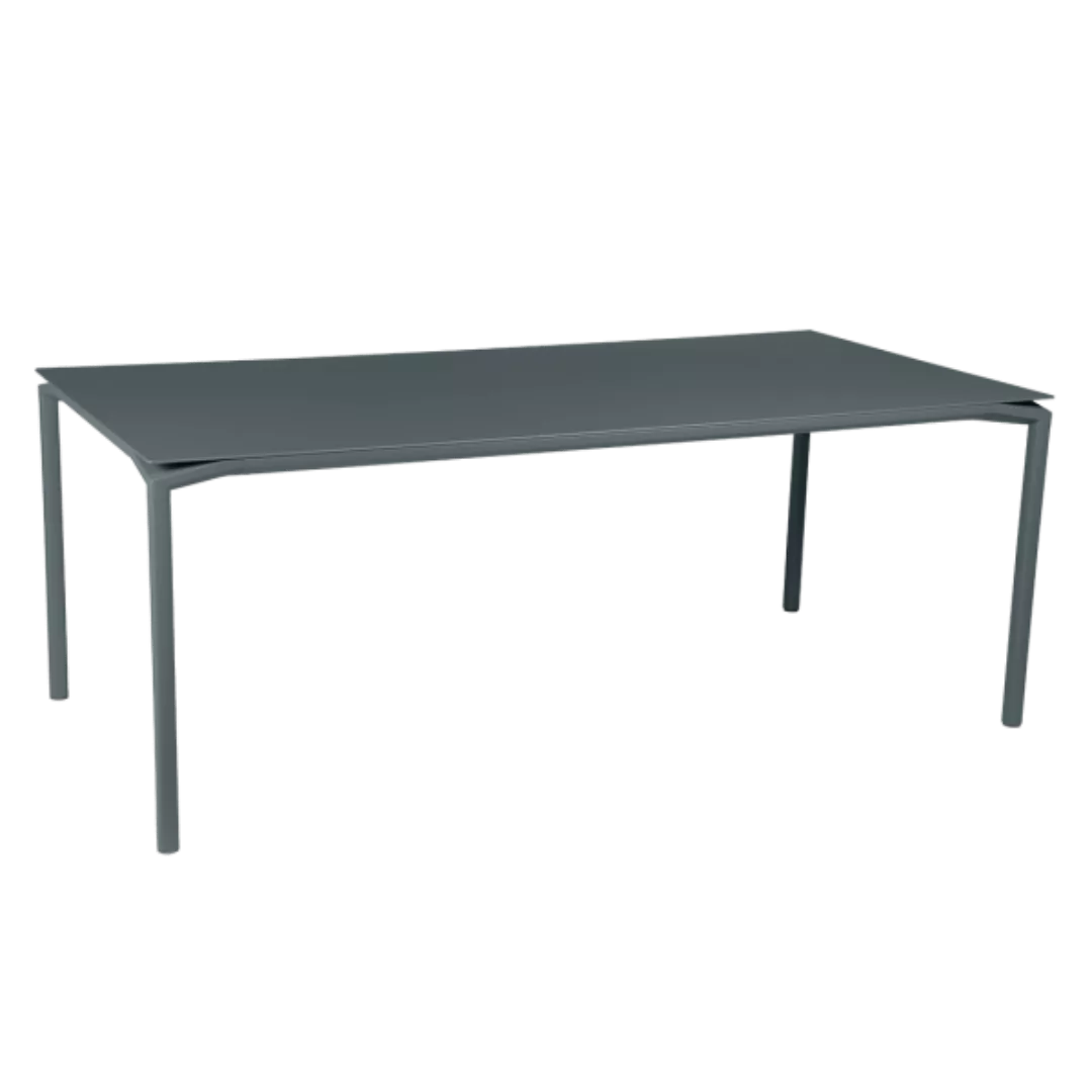 Calvi Tisch 195x95 Gewittergrau günstig online kaufen