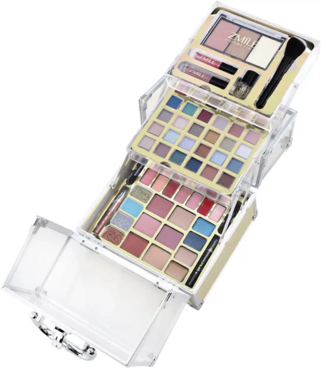 ZMILE COSMETICS Kosmetik-Koffer »Glam«, (64 tlg.), vegane Kosmetik günstig online kaufen