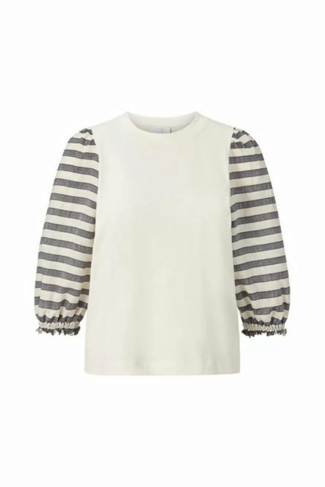 Rich & Royal Blusenshirt Mat mix blouse, whisper white günstig online kaufen