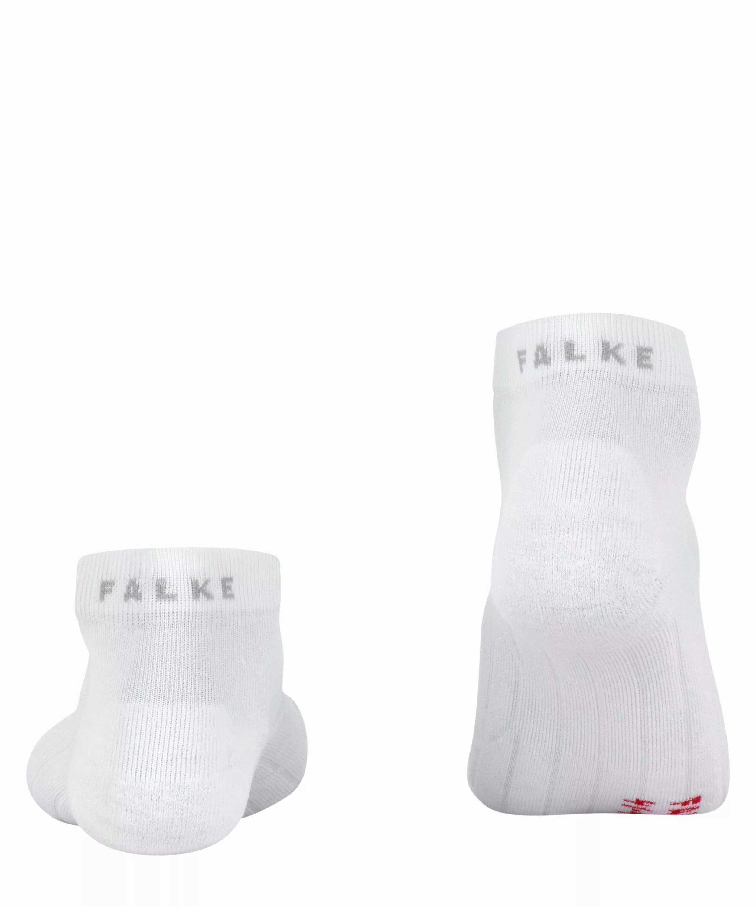FALKE GO2 Short Damen Golf Socken, 37-38, Weiß, Baumwolle, 16780-200002 günstig online kaufen
