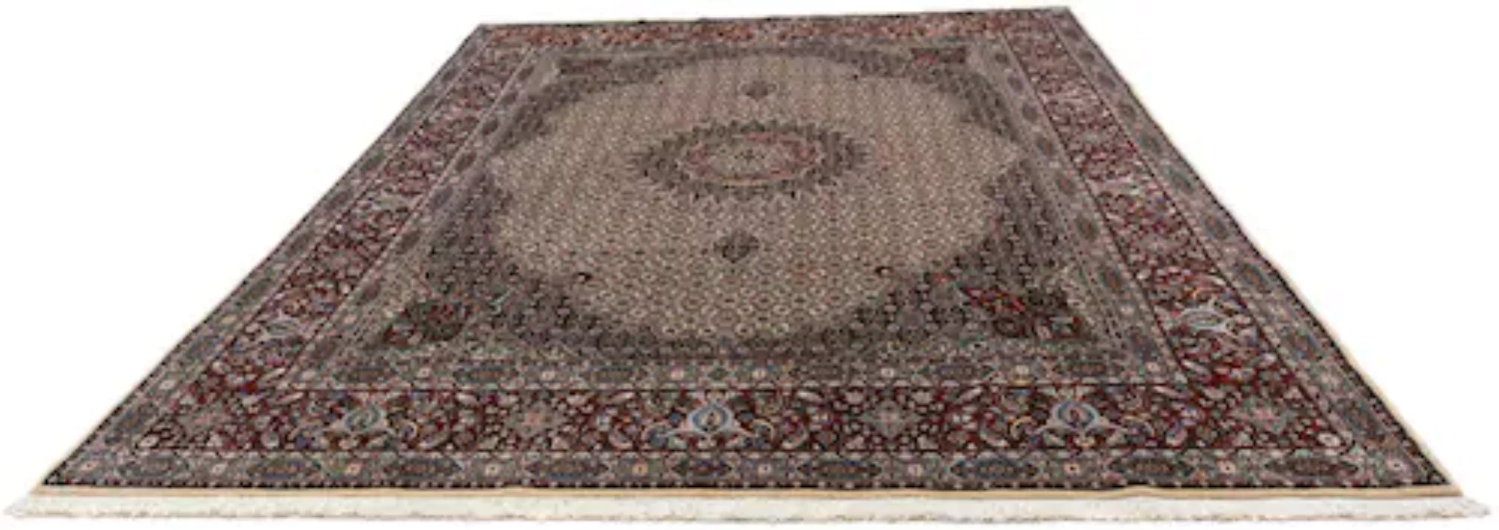 morgenland Wollteppich »Moud Medaillon Beige 327 x 247 cm«, rechteckig, 10 günstig online kaufen