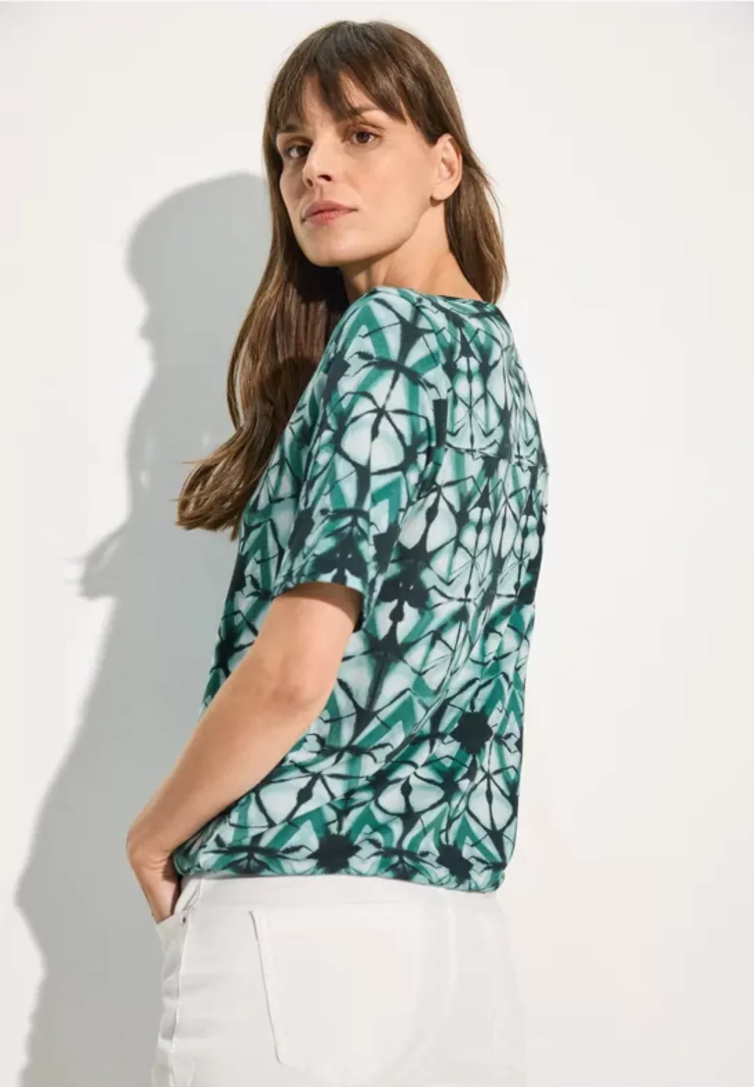 Tunika T-Shirt mit Print günstig online kaufen
