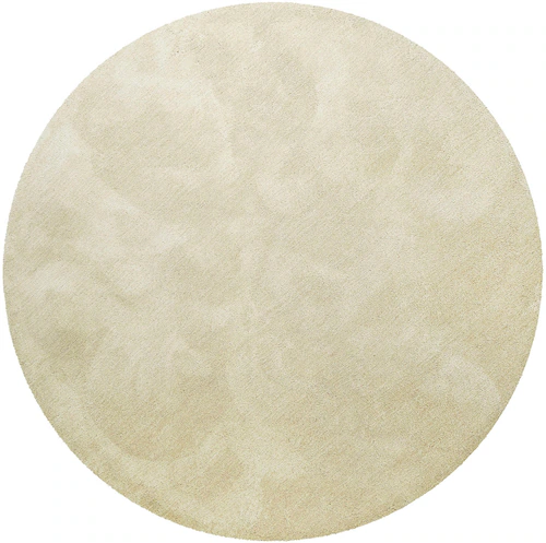 Homie Living Teppich »Pisa«, rund, 25 mm Höhe, Hochflor, Microfaser, uni, w günstig online kaufen