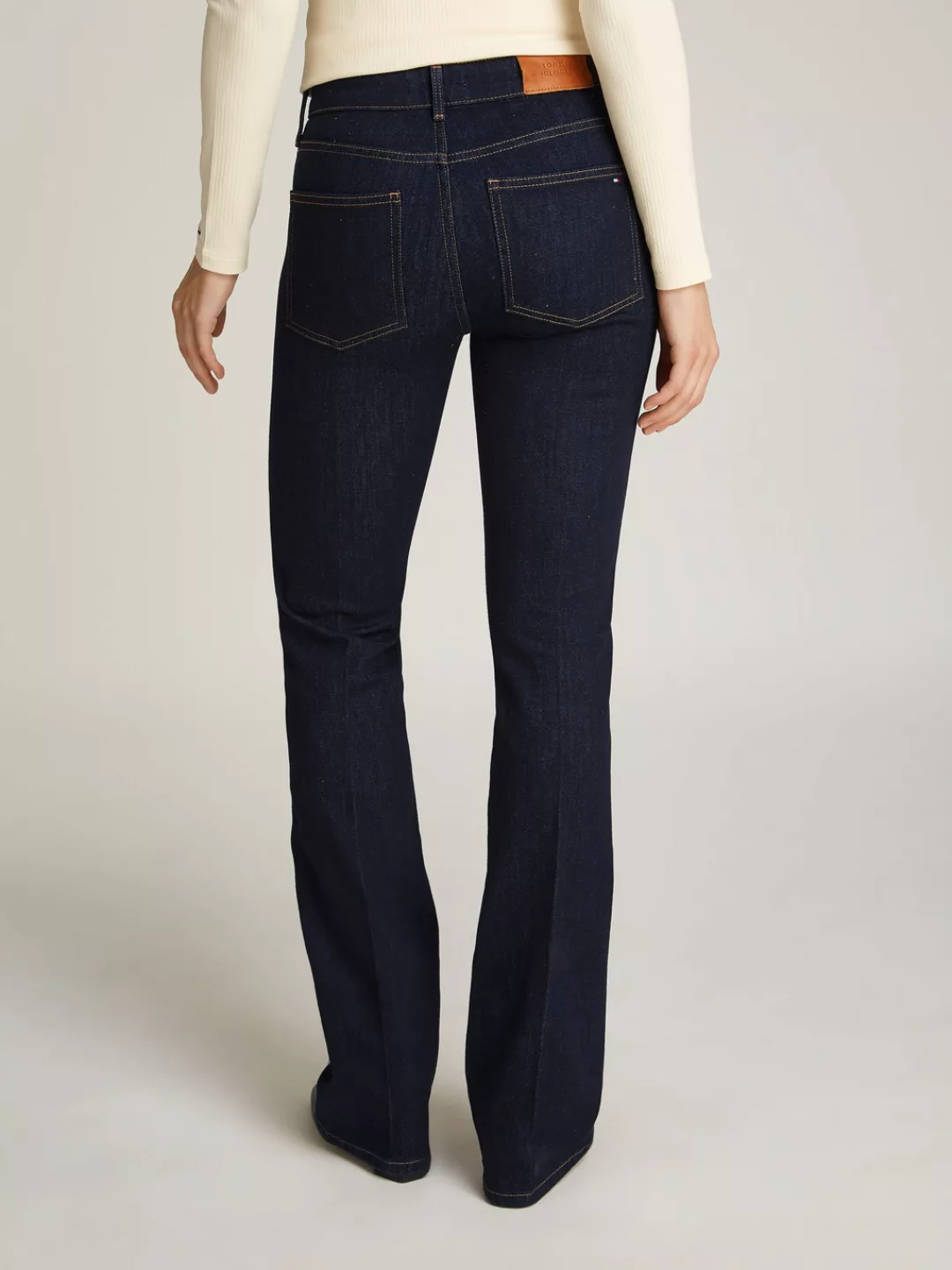 Tommy Hilfiger Bootcut-Jeans "Bootcut Regular Waist", mittlere normale Leib günstig online kaufen