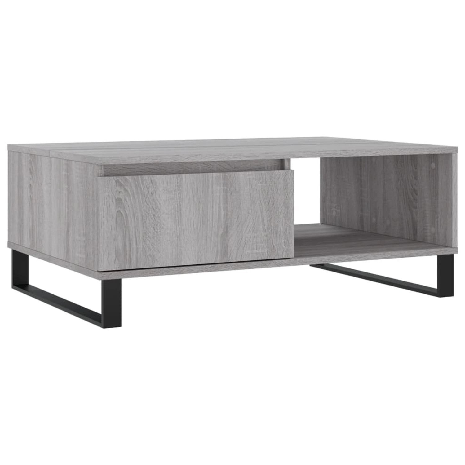 vidaXL Couchtisch Grau Sonoma 90x60x35 cm Holzwerkstoff Modell 3 günstig online kaufen