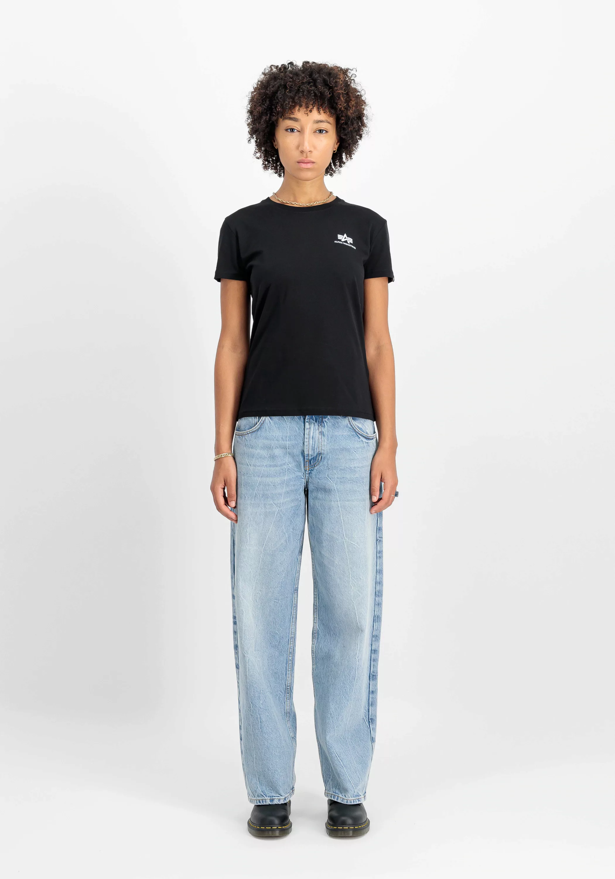 Alpha Industries T-Shirt "Alpha Industries Women - T-Shirts Basic T Small L günstig online kaufen