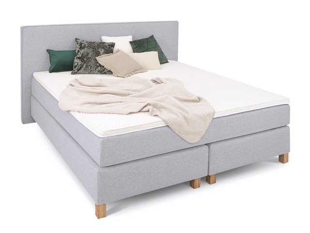 wonello Boxspringbett Helsinki, 7-Zonen TFK-Wendematratzen H2/H3 und premiu günstig online kaufen