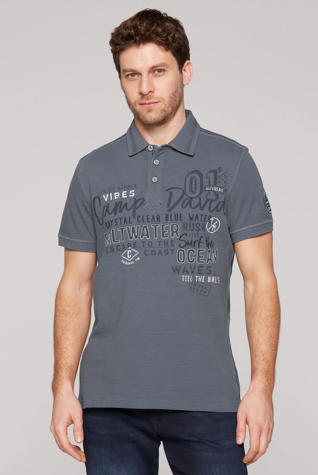 CAMP DAVID Poloshirt, aus Baumwolle günstig online kaufen