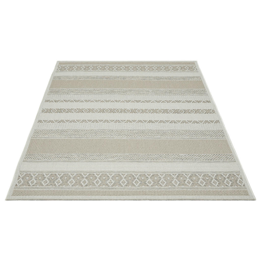 Merinos Teppich Ottowa beige B/L: ca. 140x200 cm günstig online kaufen