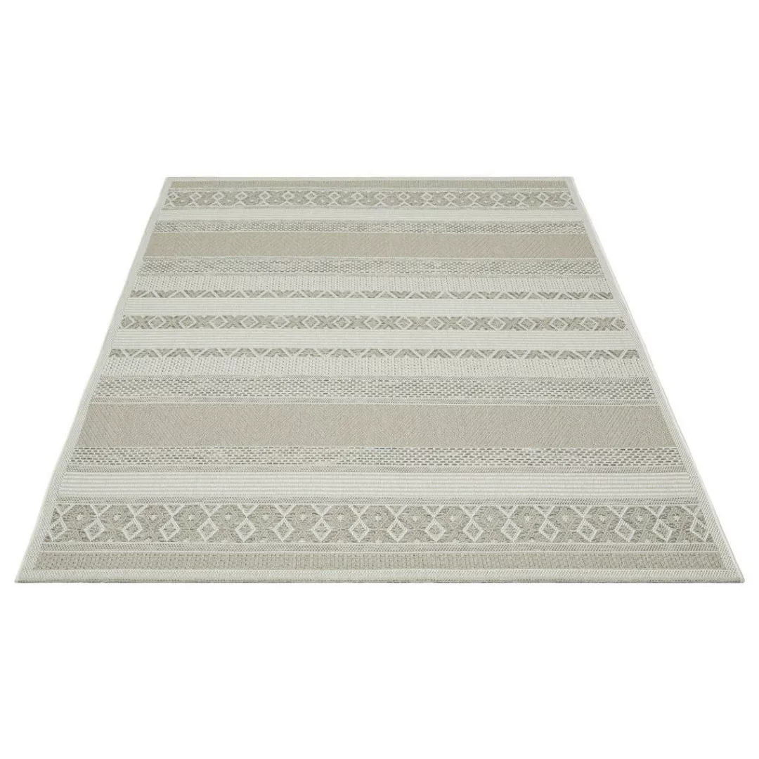 Merinos Teppich Ottowa beige B/L: ca. 160x220 cm günstig online kaufen