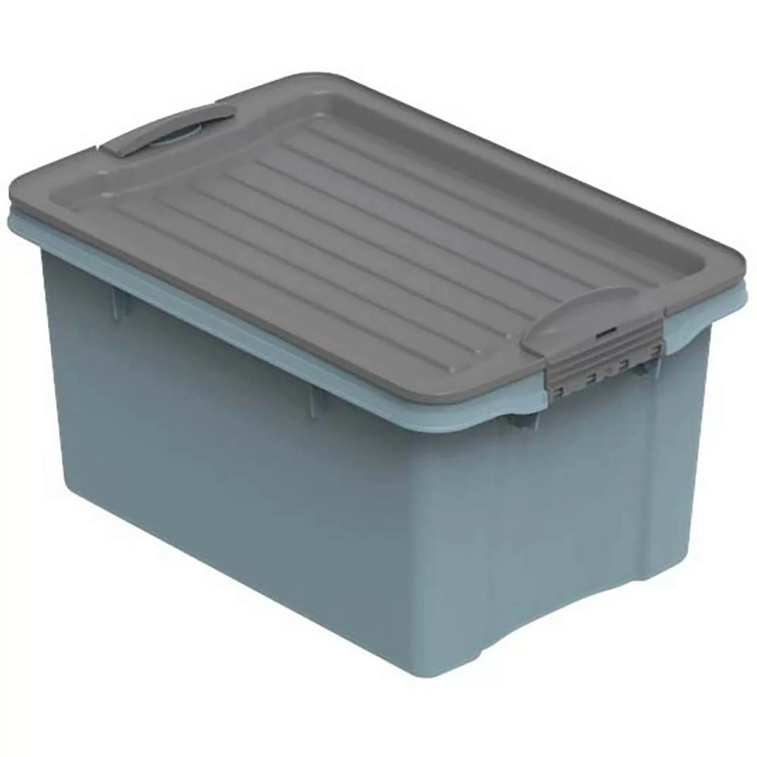 Rotho Aufbewahrungsbox mit Deckel - blau - Polypropylen - 18,5 cm - 15 cm - günstig online kaufen