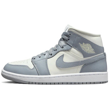 Nike  Sneaker Air Jordan 1 Mid Grey Sail günstig online kaufen