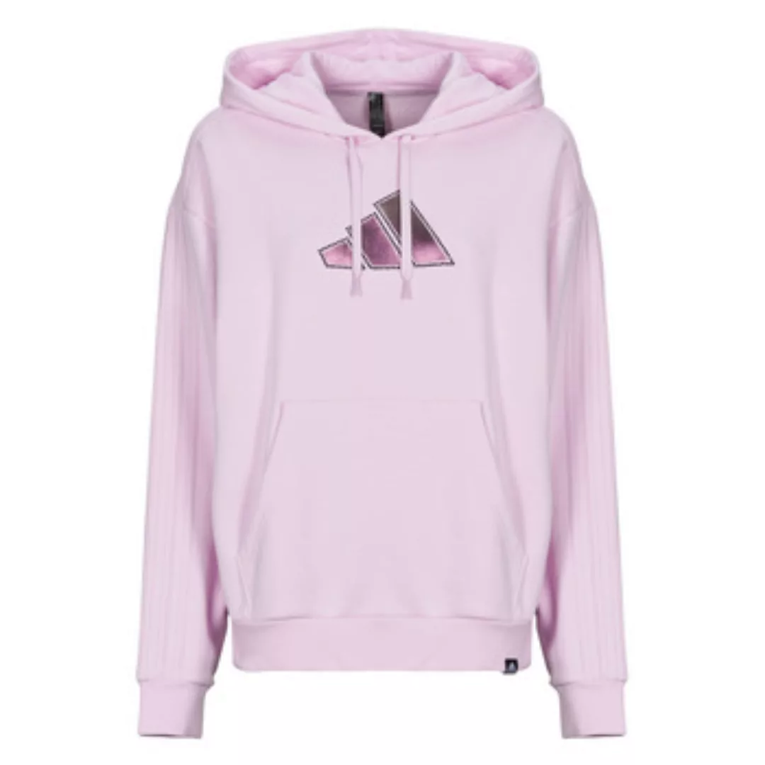 adidas  Sweatshirt Holiday Graphic 3-Stripes Oversized Hoodie günstig online kaufen