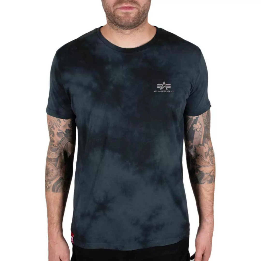 Alpha Industries Basic Batik Sl Kurzärmeliges T-shirt 2XL Greyblack günstig online kaufen