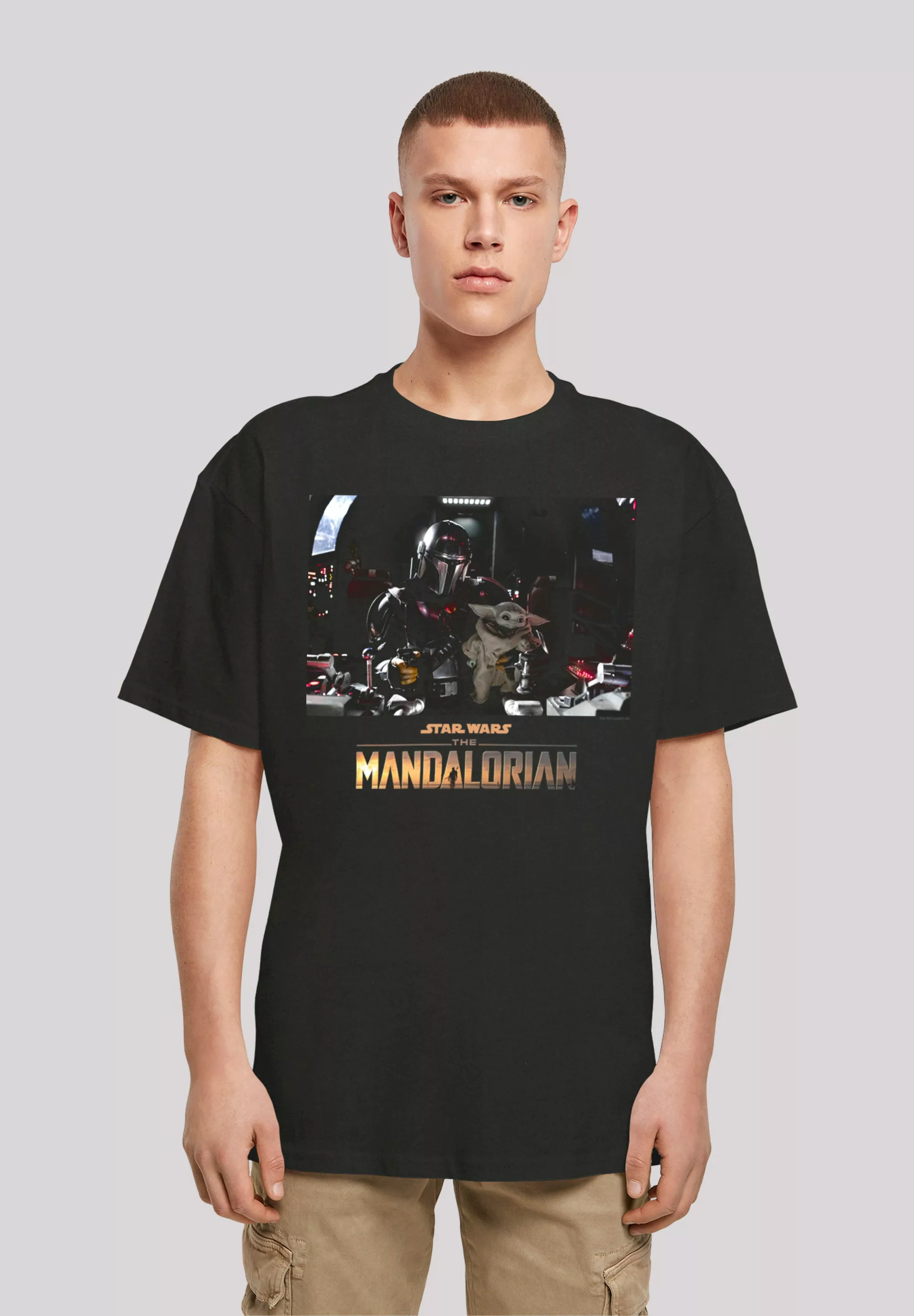 F4NT4STIC T-Shirt "Star Wars The Mandalorian Child On Board", Print günstig online kaufen