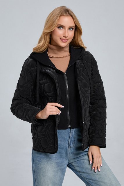 FUNK since 1776 Steppjacke moderne Kurzjacke dekorativem Muster günstig online kaufen