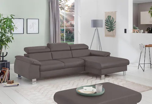 COTTA Polstergarnitur »Komaris L-Form«, (Set), Set bestehend aus: Ecksofa m günstig online kaufen