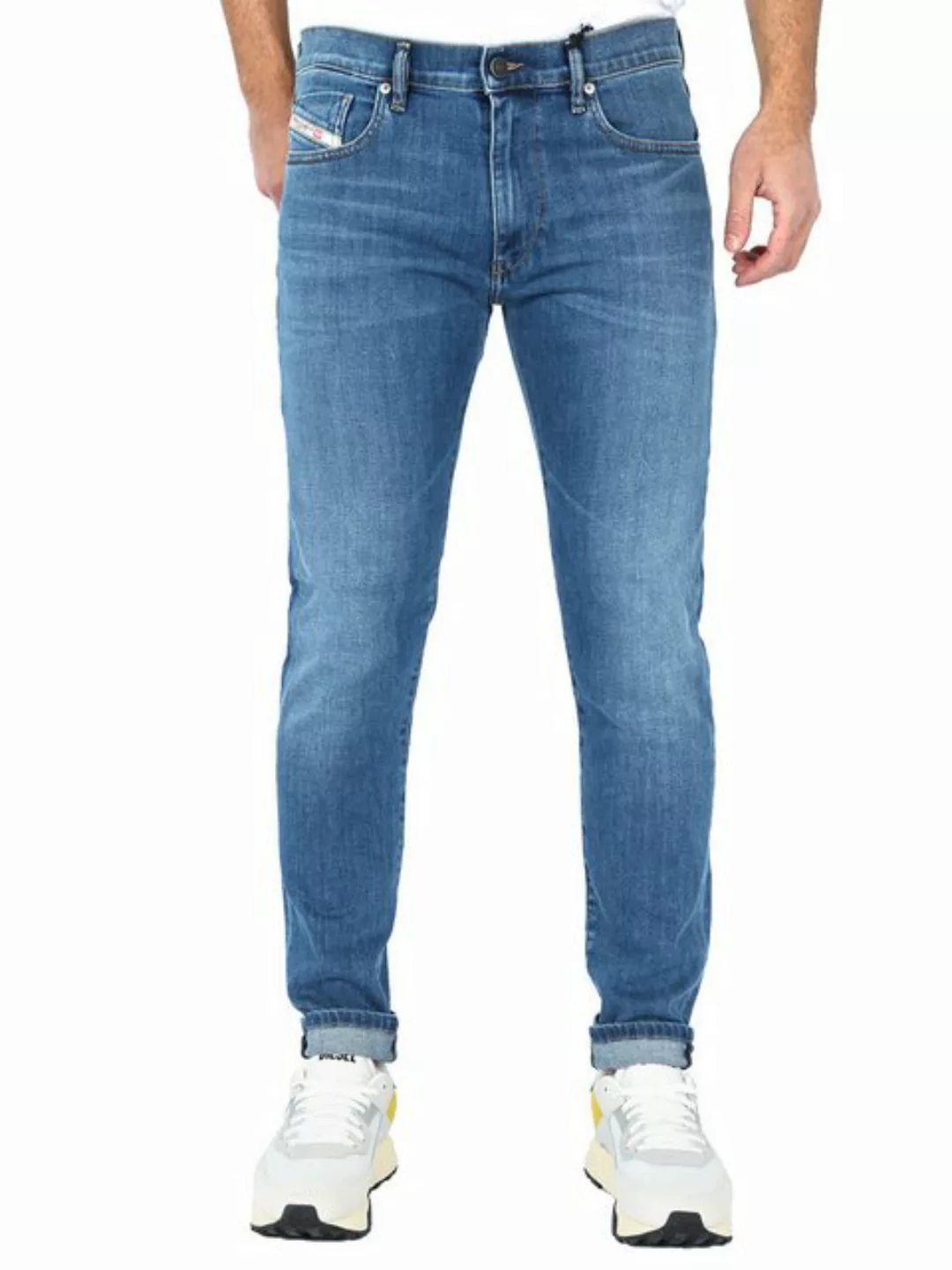 Diesel Slim-fit-Jeans Supersoft Stretch Hose - D-Strukt 09A80 günstig online kaufen