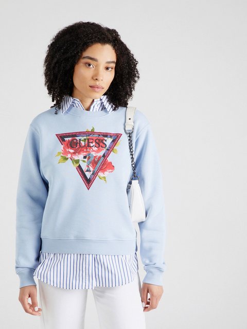 Guess Sweatshirt (1-tlg) Ziersteine günstig online kaufen