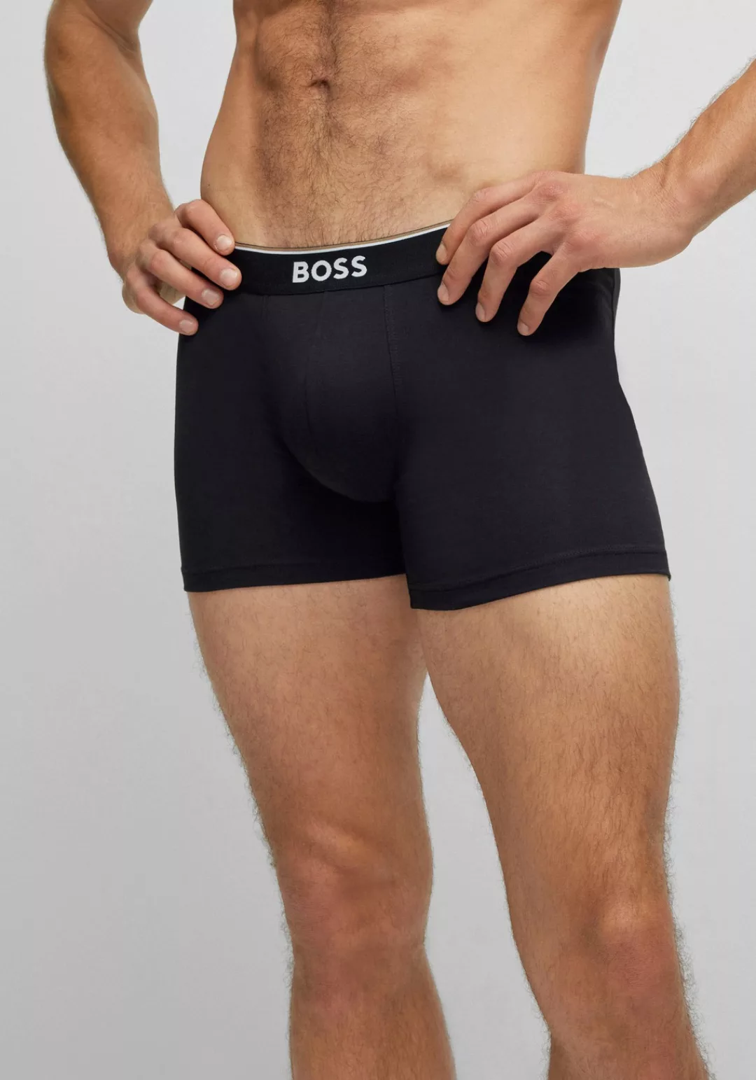 BOSS Langer Boxer "Boxer Brief 3P", (Packung, 3er-Pack), mit farblich passe günstig online kaufen