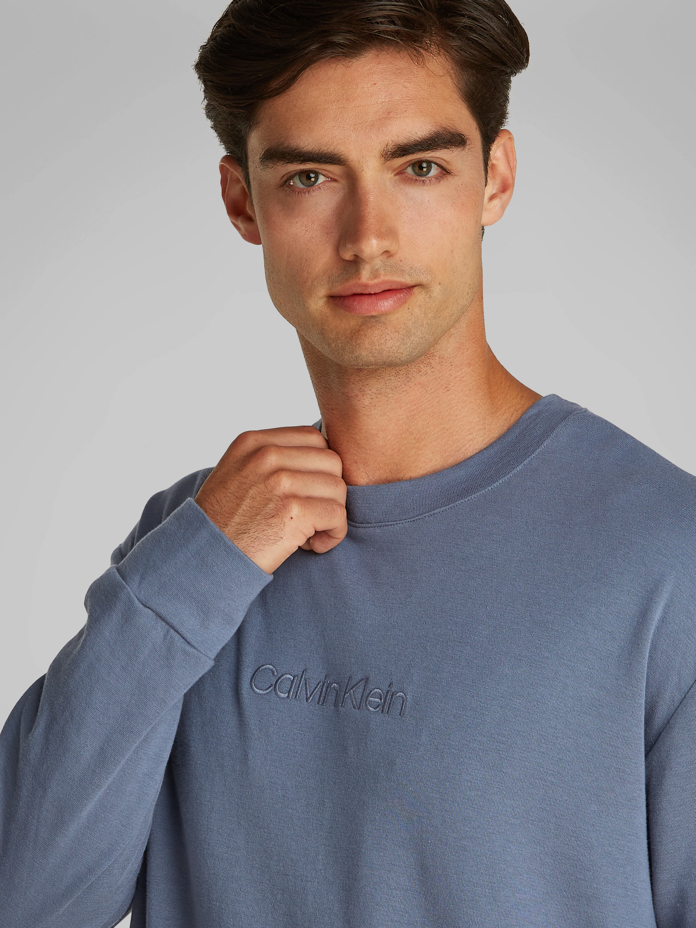 Calvin Klein Underwear Sweatshirt "L/S SWEATSHIRT", mit Logo-Stickerei günstig online kaufen