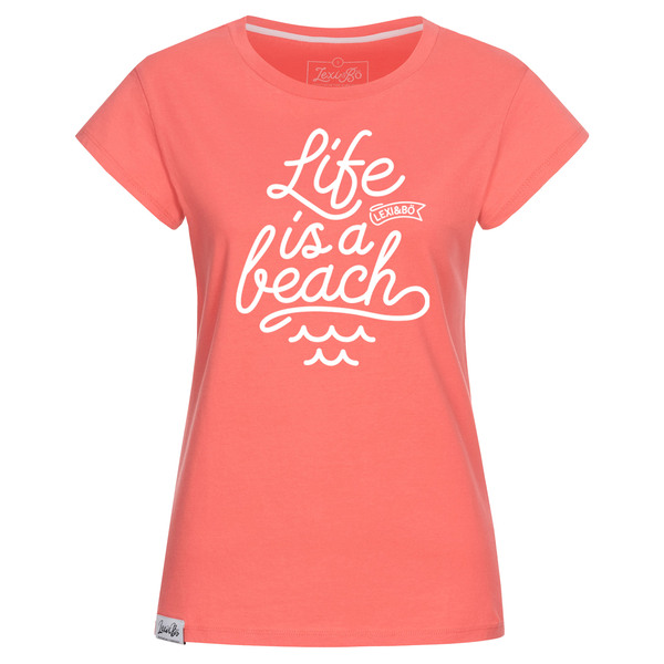 Life Is a Beach T-shirt Damen günstig online kaufen