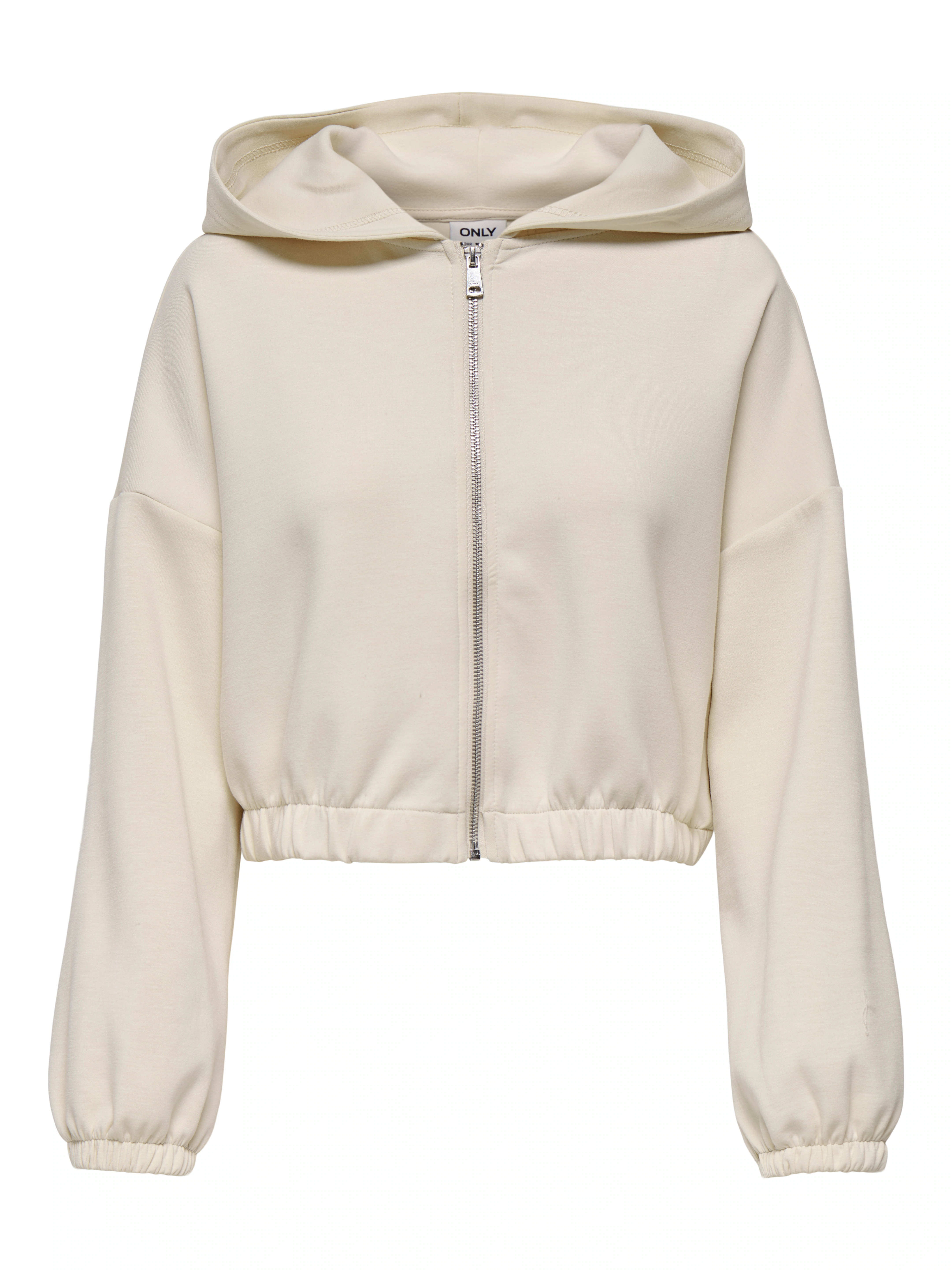 ONLY Kapuzensweatshirt "ONLSCARLETT LS ELASTIC ZIP HOOD SWT NOOS" günstig online kaufen