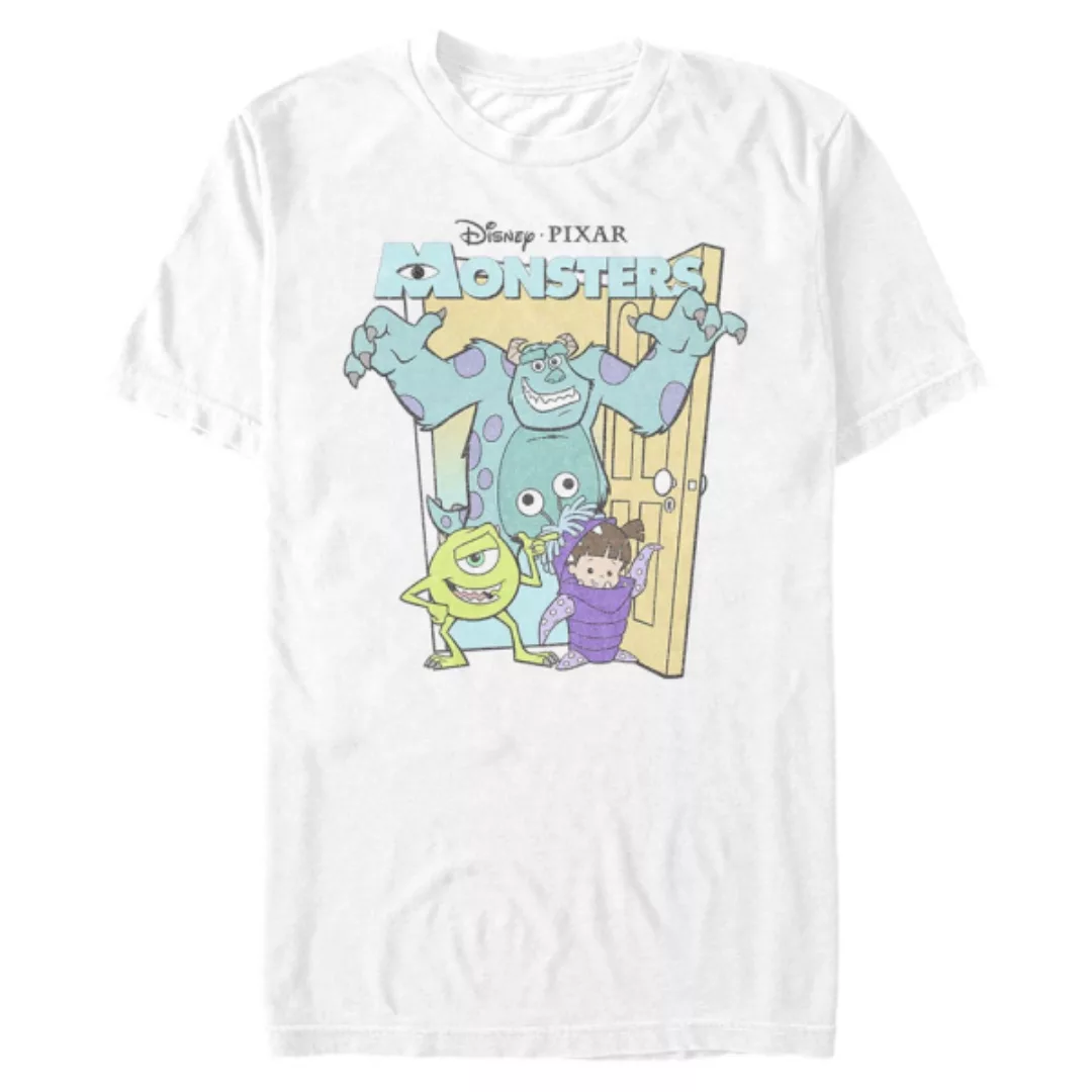 Pixar - Monster - Gruppe Pastel Monsters - Männer T-Shirt günstig online kaufen