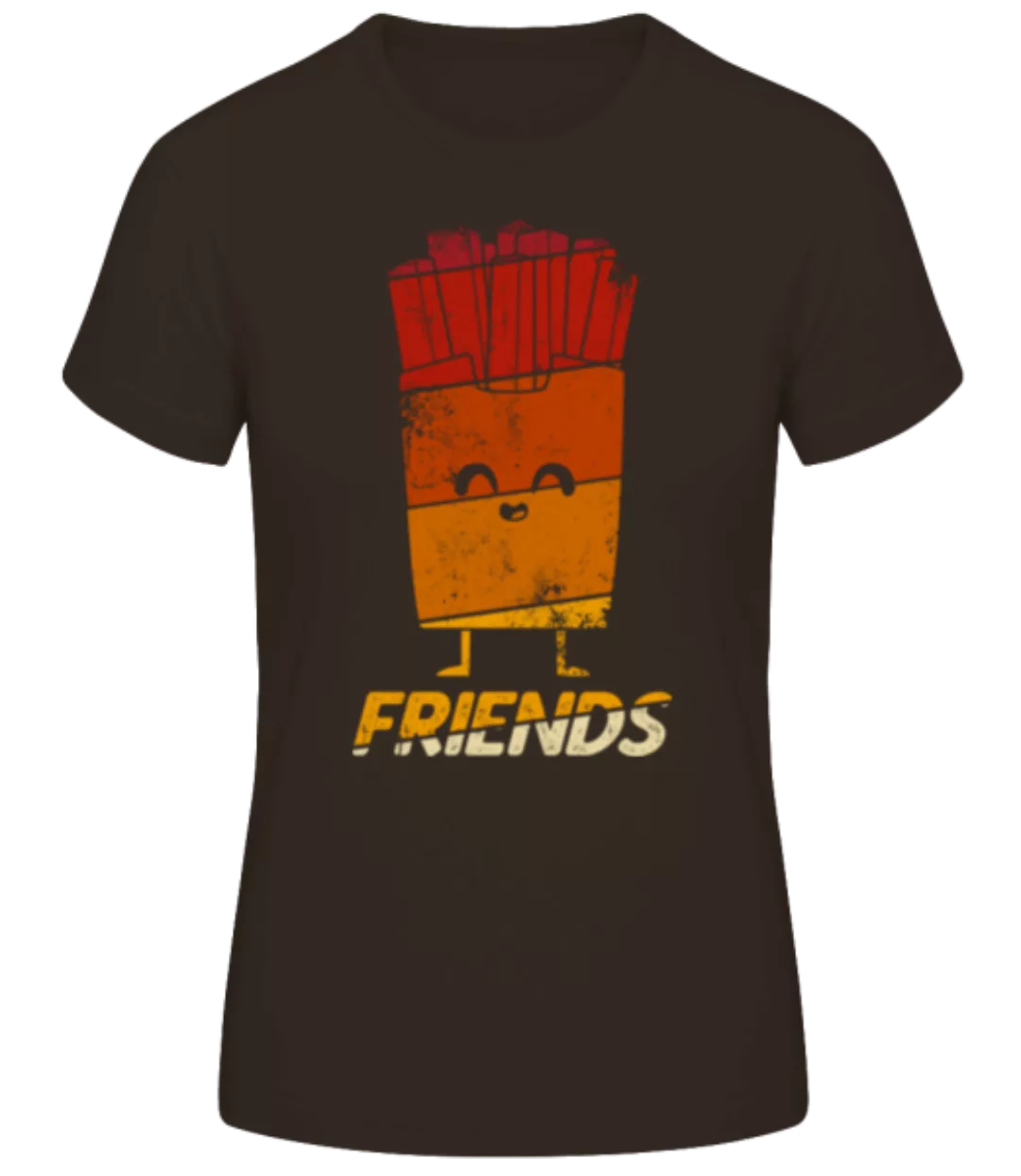 Best Friends Fries · Frauen Basic T-Shirt günstig online kaufen