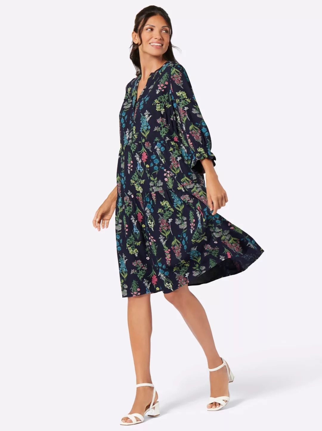 Classic Basics A-Linien-Kleid "Jersey-Kleid" günstig online kaufen