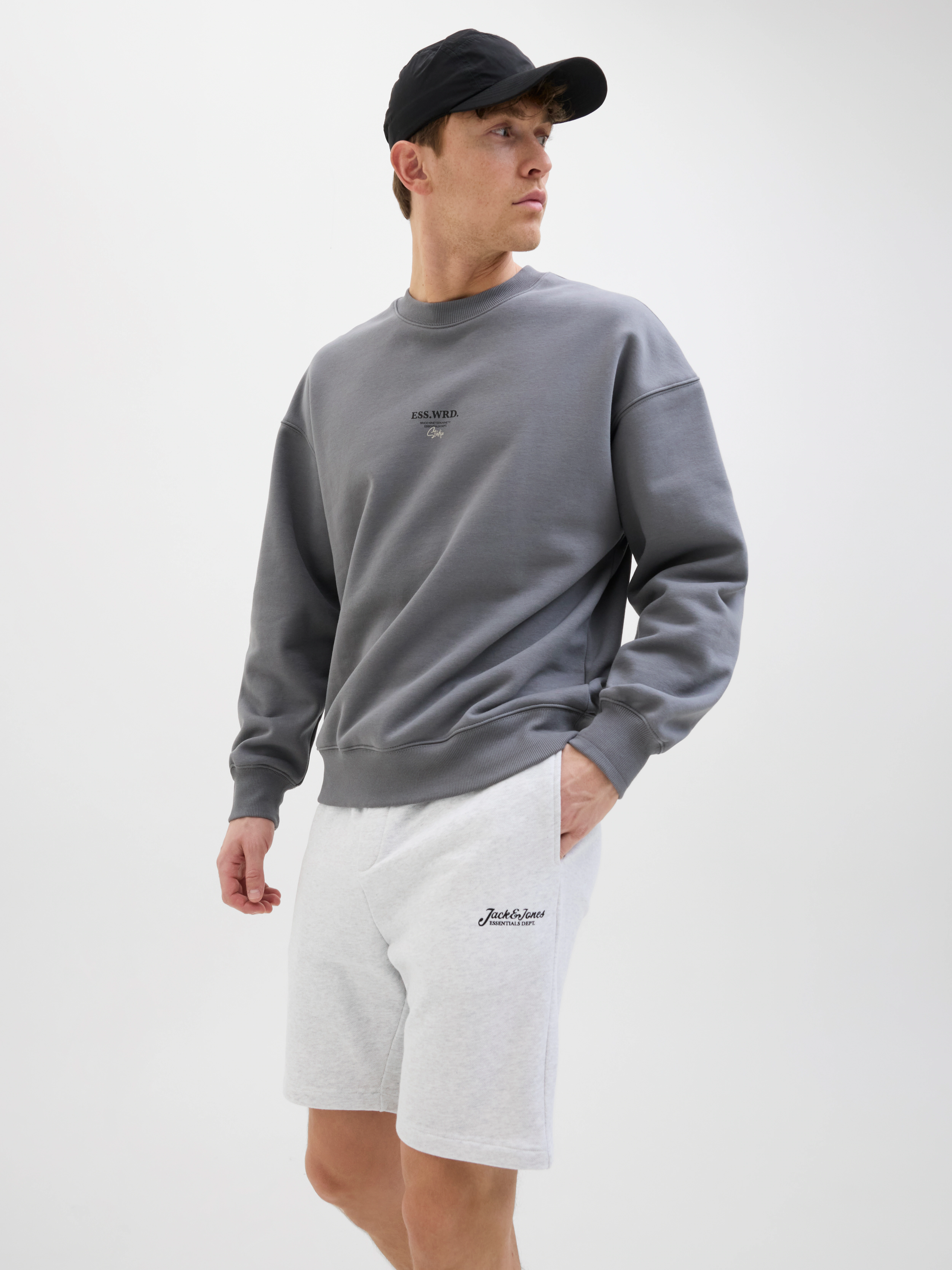 Jack & Jones Sweatshorts "JPSTGORDON BEAU SWEAT SHORTS LNG" günstig online kaufen