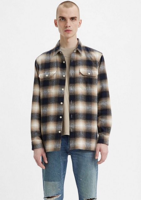 Levi's® Flanellhemd JACKSON WORKER mit durchgehender Knopfleiste günstig online kaufen