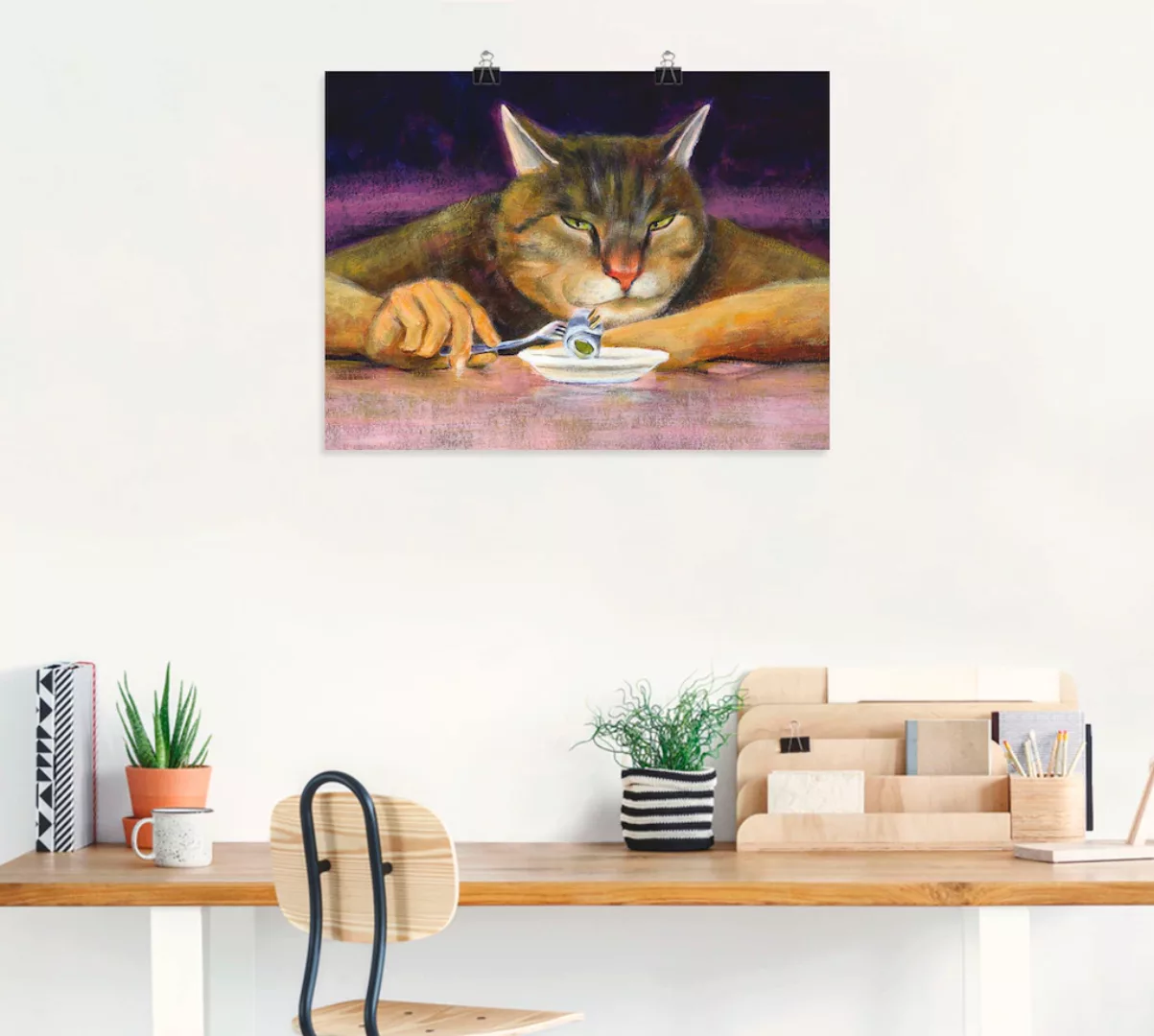 Artland Wandbild "Katzenjammer", Haustiere, (1 St.) günstig online kaufen