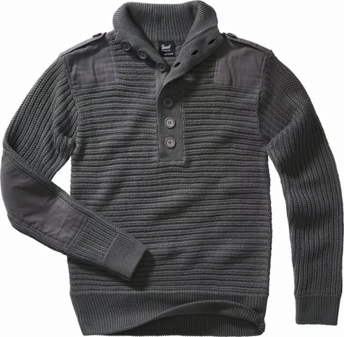 Brandit Alpin Stehkragen Sweater 2XL Anthracite günstig online kaufen
