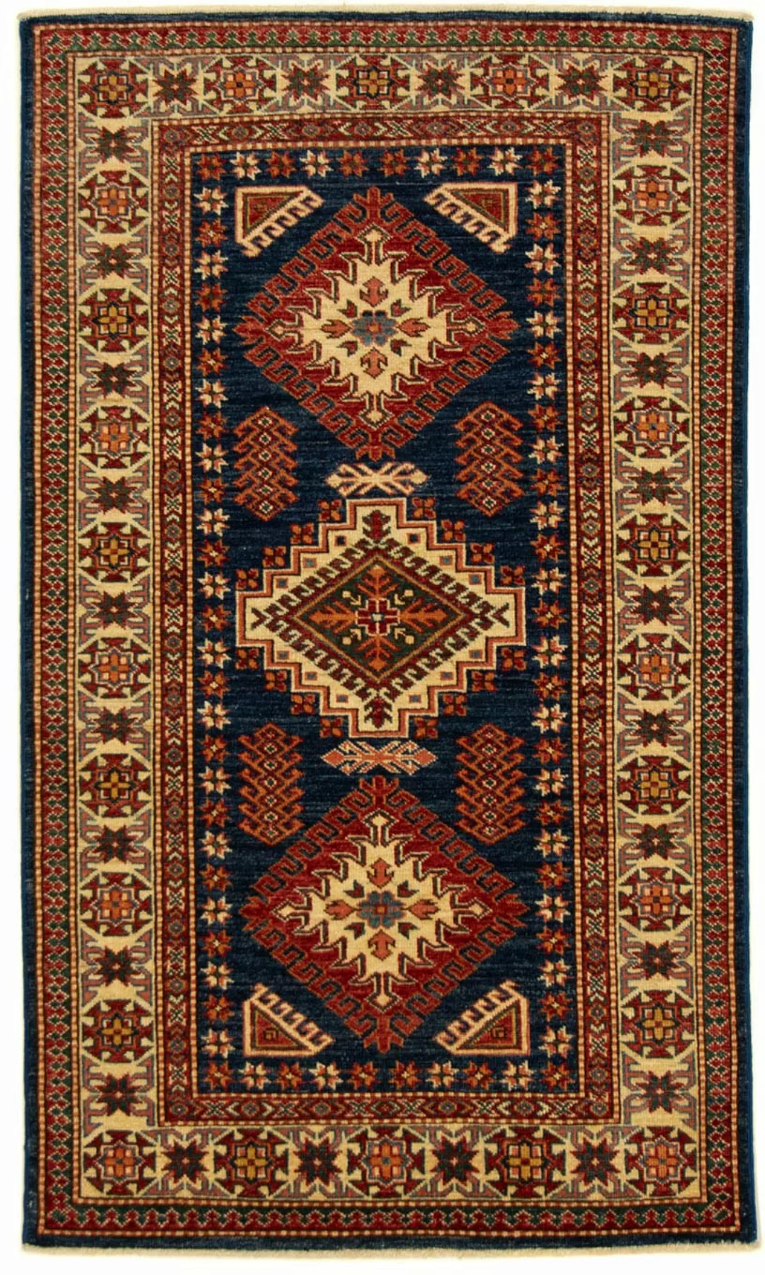 morgenland Orientteppich »Ziegler - Kazak - 157 x 93 cm - dunkelblau«, rech günstig online kaufen