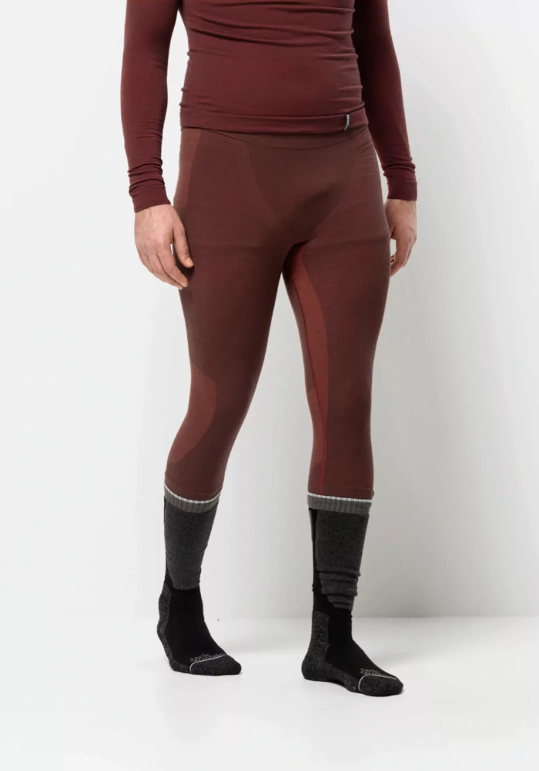 Jack Wolfskin 3/4-Leggings "SEAMLESS WOOL PANTS M" günstig online kaufen