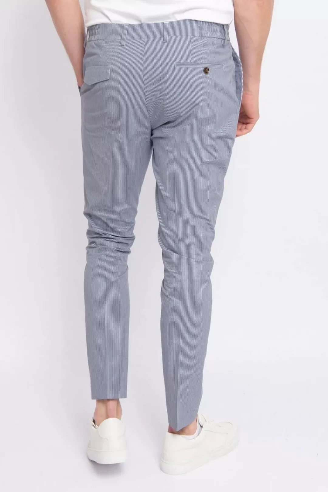 Suitable Chino Streifen Blau - Größe 56 günstig online kaufen