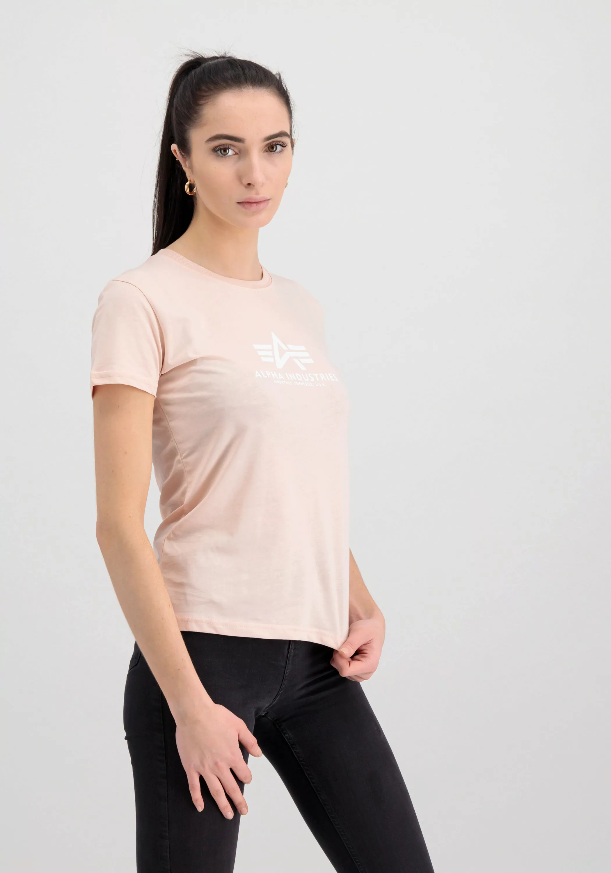 Alpha Industries T-Shirt "Alpha Industries Women - T-Shirts New Basic T Wmn günstig online kaufen